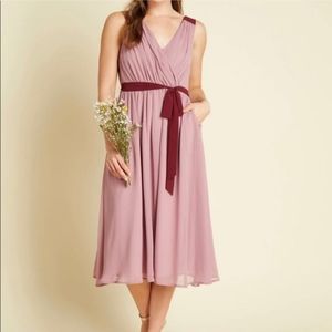 Modcloth Wholly Romantic Midi Dress